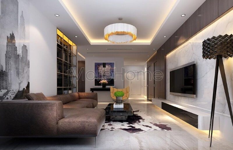 Với lối thiết kế trẻ trung, mẫu thiết kế nội thất chung cư Vinhomes Nguyễn Chí Thanh đã mang lại ấn tượng sâu sắc cho gia chủ cũng như bất cứ khách hàng nào.